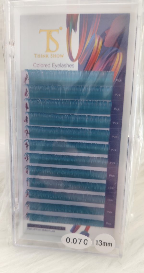 TS Lashes Colour Lash Extensions - Image 2