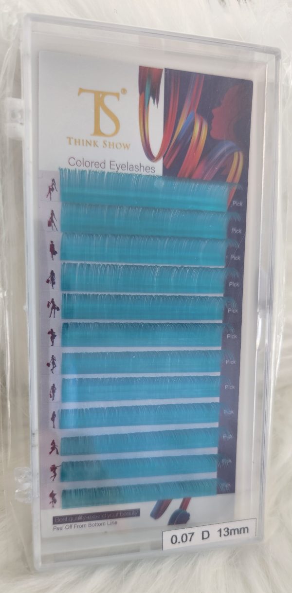 TS Lashes Colour Lash Extensions