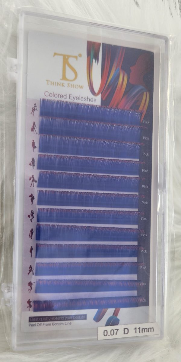 TS Lashes Colour Lash Extensions