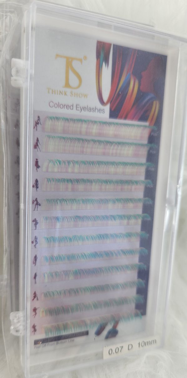 TS Lashes Colour Lash Extensions